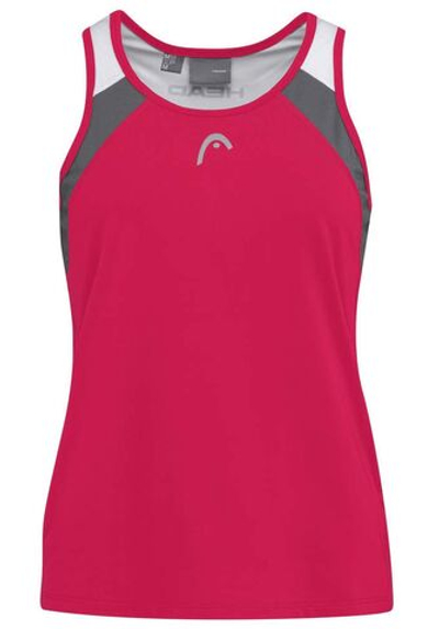 Женский топ теннисный Head Club 22 Tank Top W - magenta
