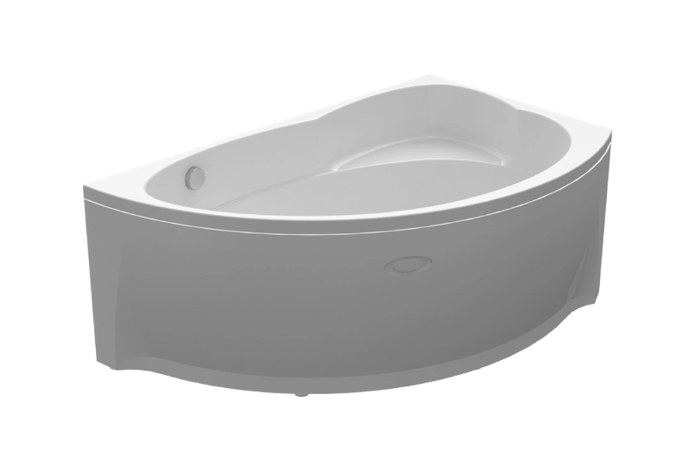 Акриловая ванна Radomir Vanessa (Радомир Ванесса) Модерна 160х100 R, с каркасом