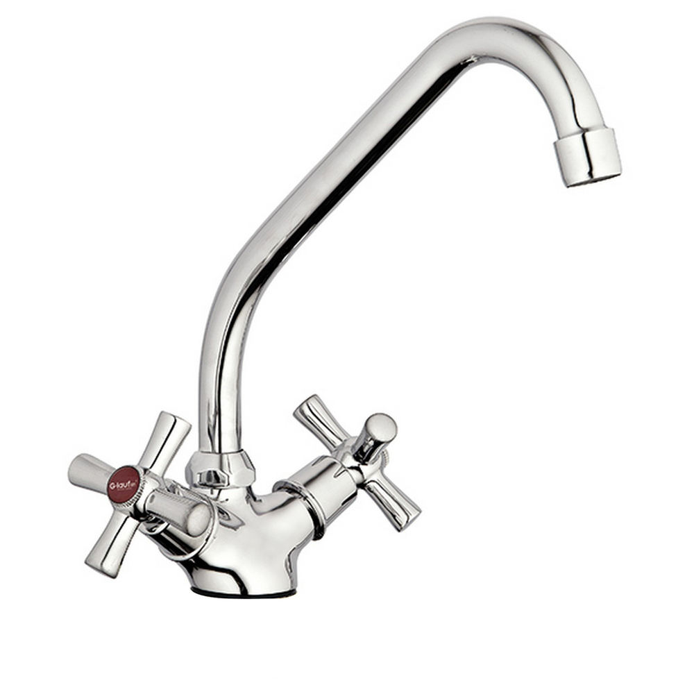 Смеситель для кухни 1/2 кер Glauf QMT4-A722 п\шпильку