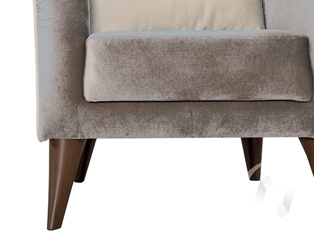 Кресло Вояж 7 Карат 18 (графитовый однотон)/Карат 17 (светло-серый однотон)