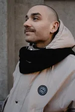 Шарф MEDOOZA "Classic" Черный