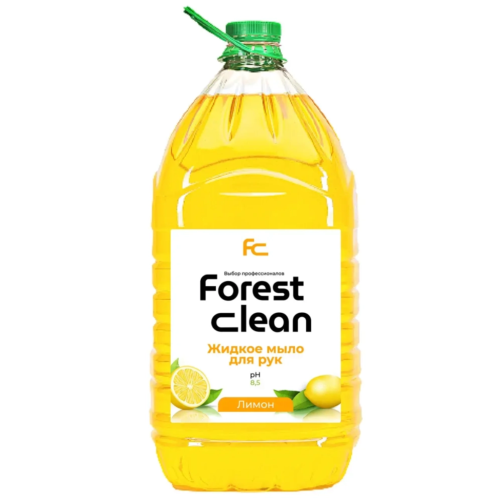 Жидкое мыло  "Лимон", 5л Forest clean 408