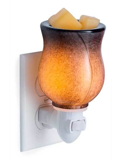 Аромасветильник розеточный Обсидиан черный, Candle Warmers