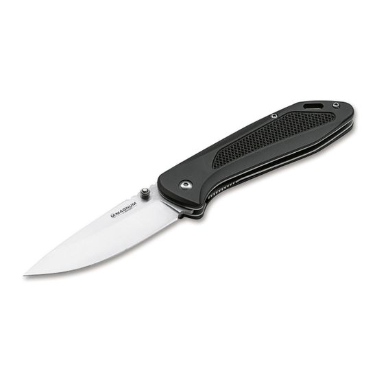 Складной нож Boker 01RY302 Advance c клинком из стали 440C, рукоять алюминий / Stainless Steel