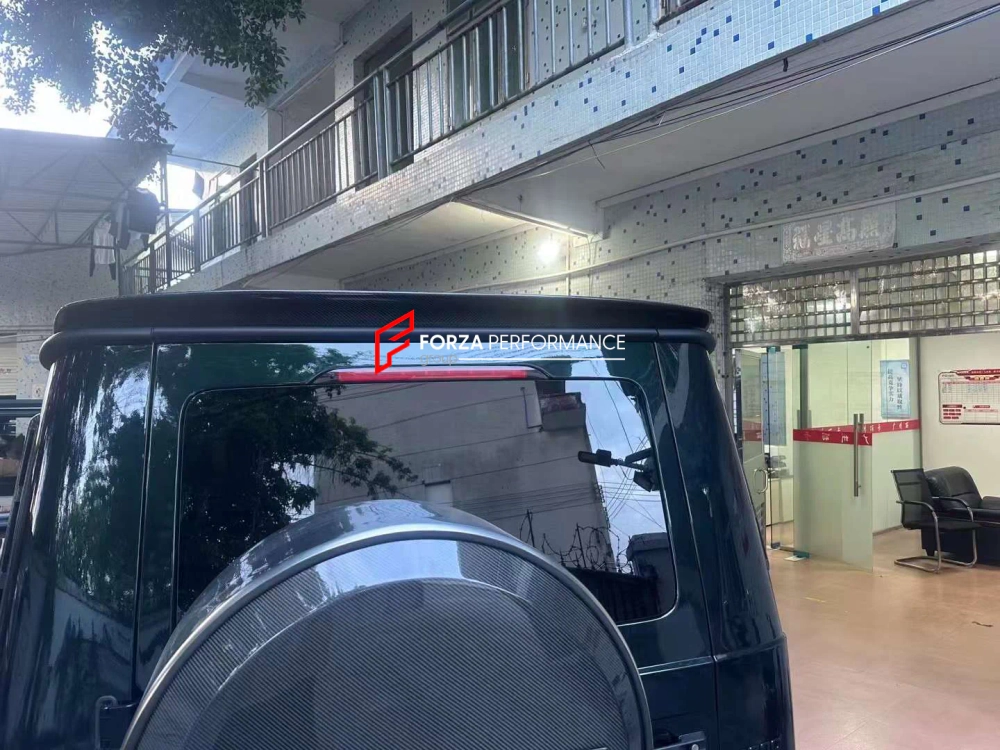 Карбоновый спойлер на крышу для Mercedes-Benz G-Class W463A/W464 2018+ Гелик гелентваген