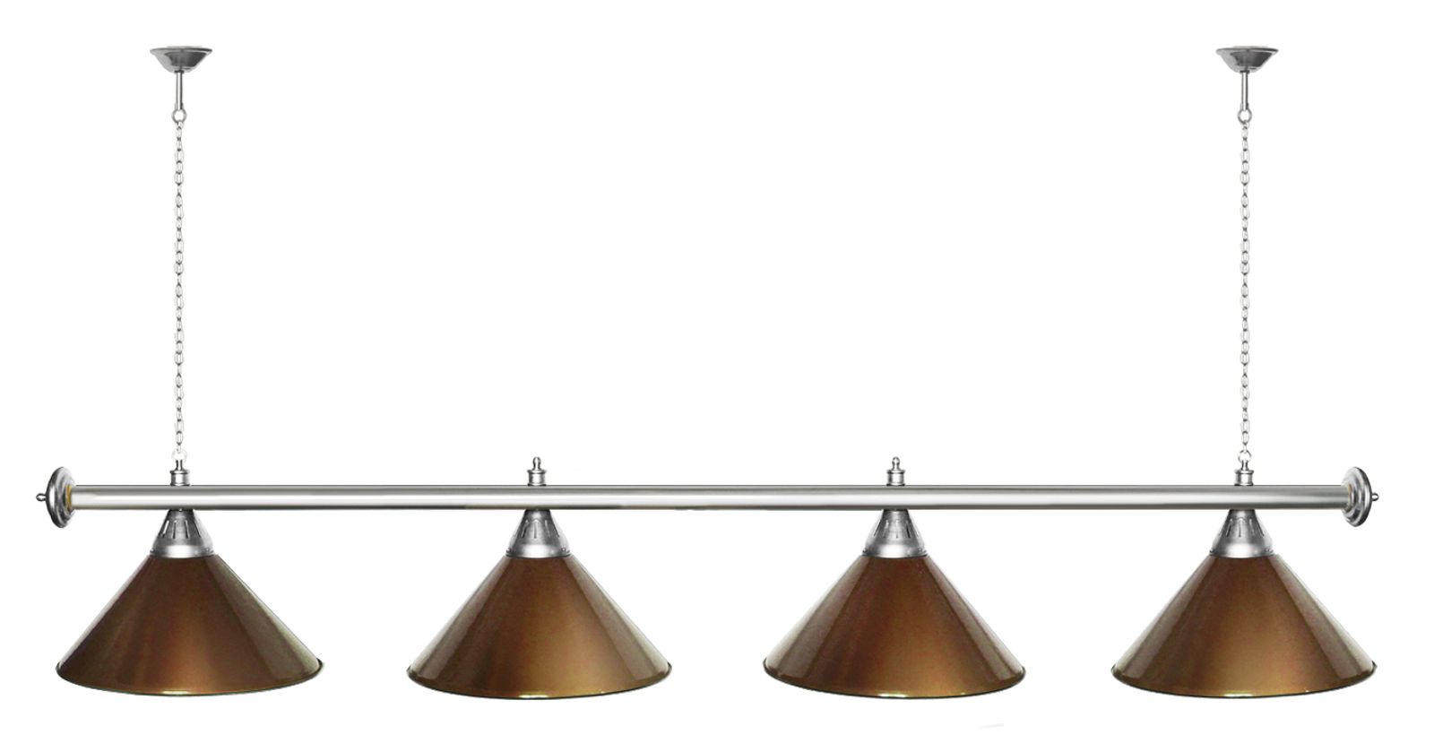 Лампа STARTBILLIARDS 4 пл. (плафоны золотые,штанга золотая,фурнитура золото) фото №14