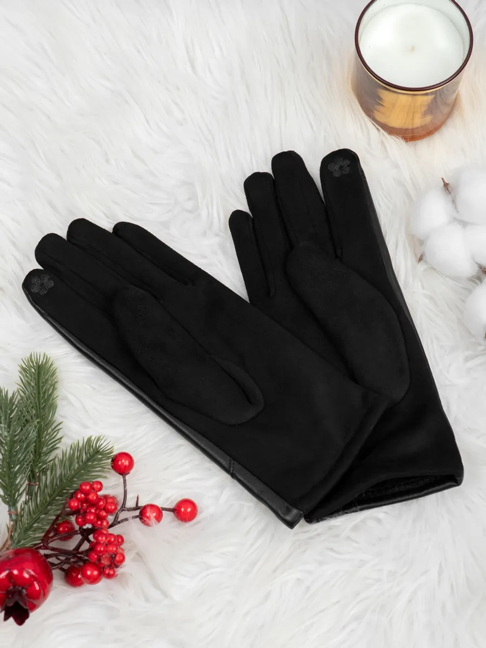 перчатки кожаные зимние теплые с подкладкой