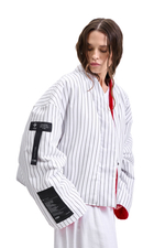 Куртка двустороняя TULUP white/red