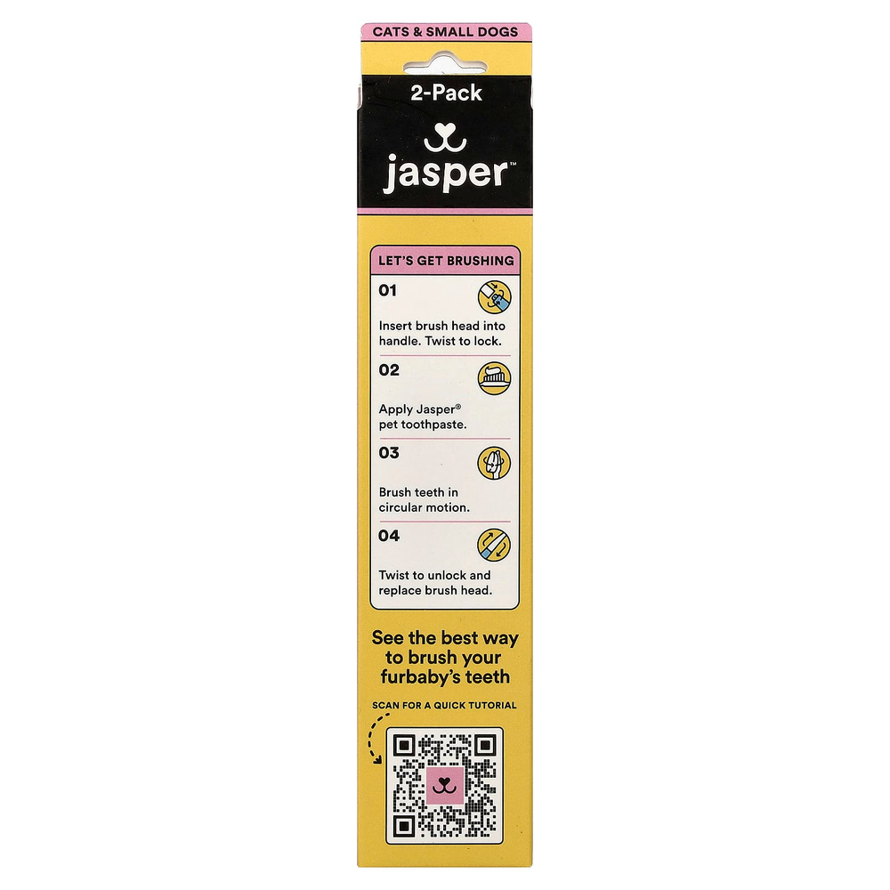 Jasper, набор Microbrush, для кошек и маленьких собак, набор из 3 предметов