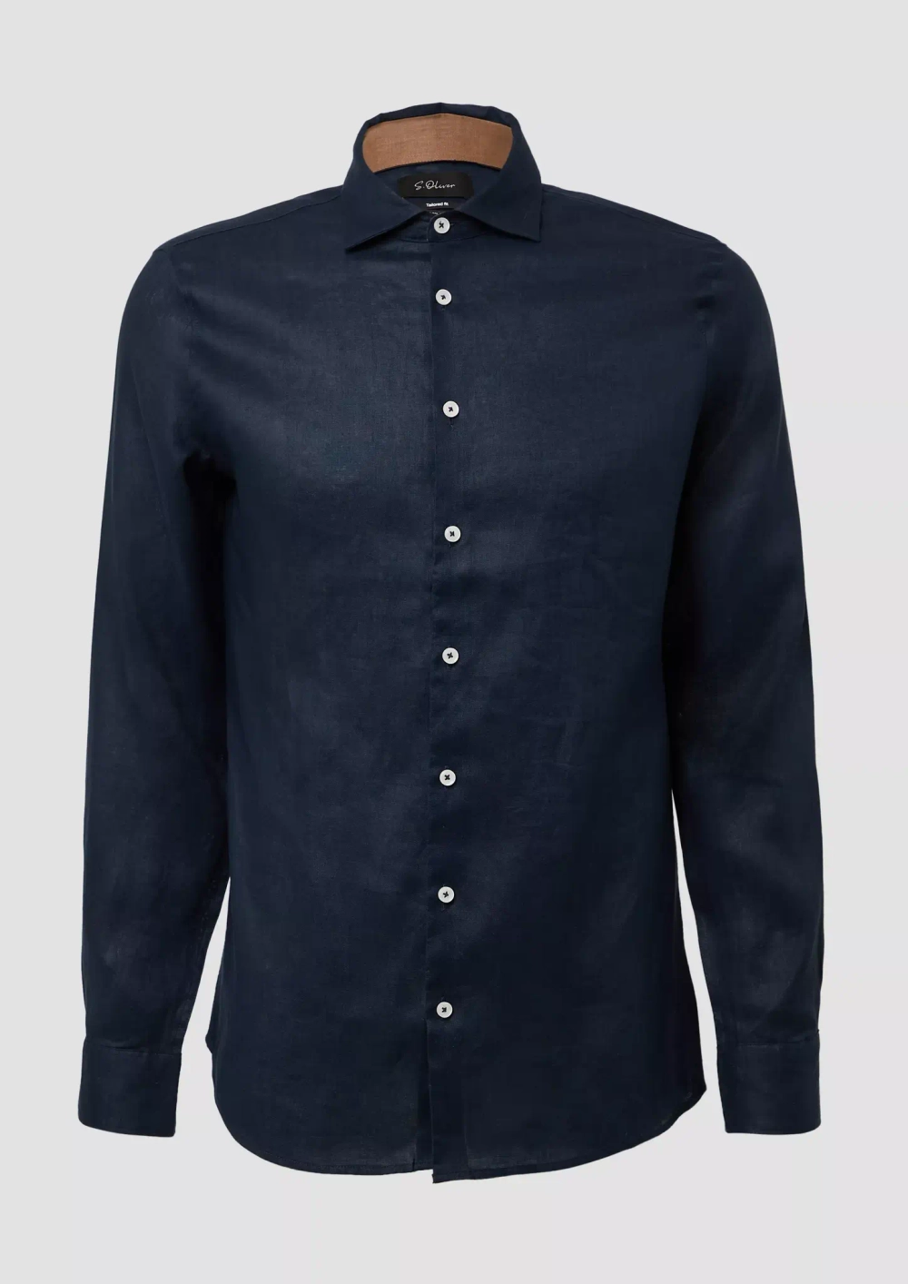 Классическая льняная рубашка s.Oliver Black Label