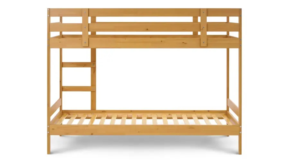 Кровать двухъярусная - аналог IKEA MYDAL/ МИДАЛ/ ОШ / ИКЕА, 90x200 см, светло-коричневый