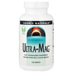 Source Naturals, Ultra-Mag™, комплекс магния,120 таблеток