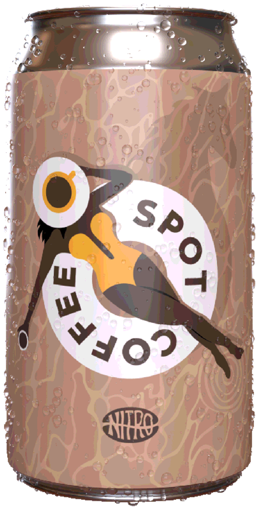 Кофе азотный Джоус Спот Кофе / Jaws Spot Coffee 0.33 - банка