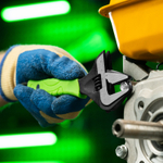 Ключ разводной, 200 мм, тонкие губки, фосфатированый Сибртех 15534