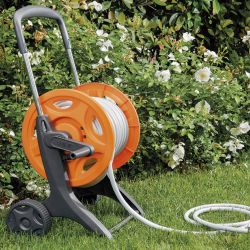 Тележка для шланга GF GF80005756 EUROTANK PLUS для шланга 60м в комплекте со шлангом 1/2 20м