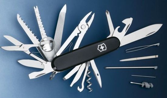 Нож Victorinox Мод. SwissChamp Black (91 мм) - 33 функции