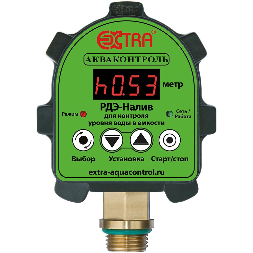 Реле контроля EXTRA Акваконтроль уровня воды в емкости РДЭ-Налив-2м-2.2
