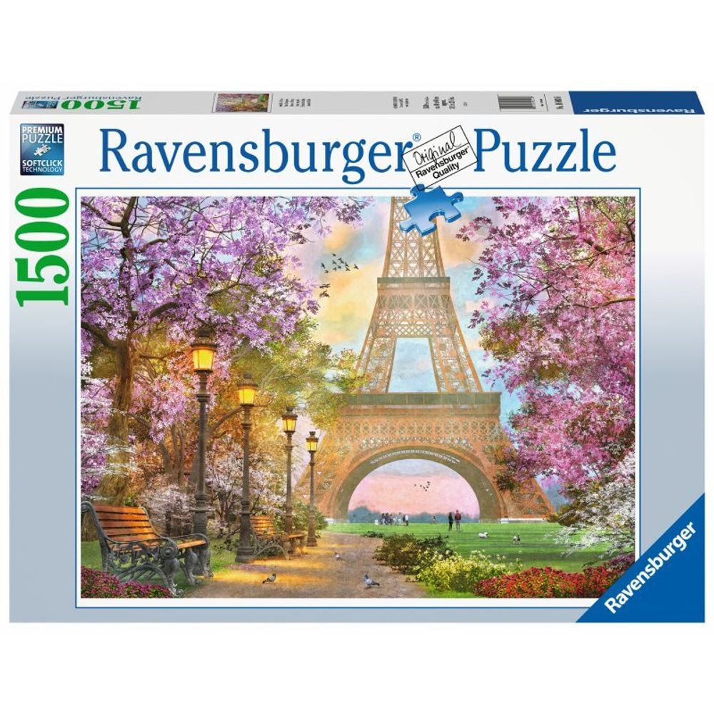 Ravensburger - Пазл Парижский романс 1500 деталей. 160006