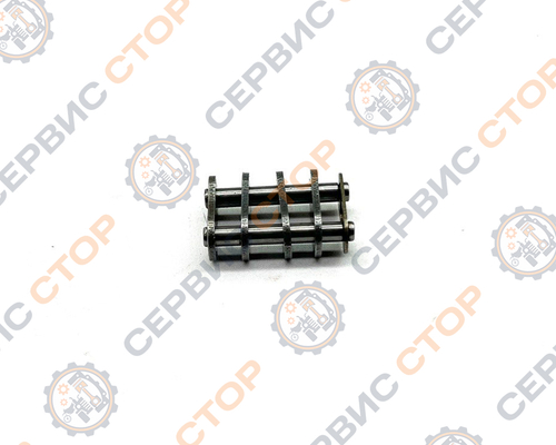 Замок (Звено) двухрядной цепи (2ПР-12,7-31,8-2) привода малого редуктора