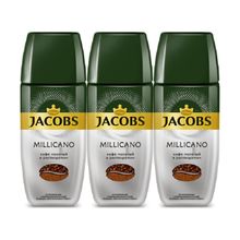 Кофе растворимый Jacobs Millicano, стеклянная банка 90 г 3 шт