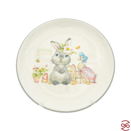 Тарелка Royal Classics Spring Bunnies 21*2,3 см