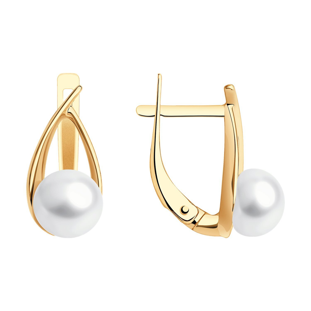 Серьги из золота 585 пробы