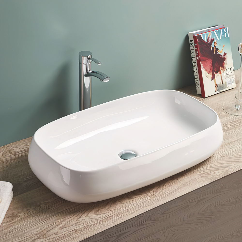 Раковина керамическая накладная Art&Max AM-78101