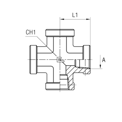 Соединение PSX NPT 1/4