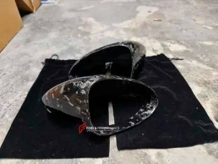 Кованые карбоновые накладки на зеркала для PORSCHE PANAMERA 972 2024+