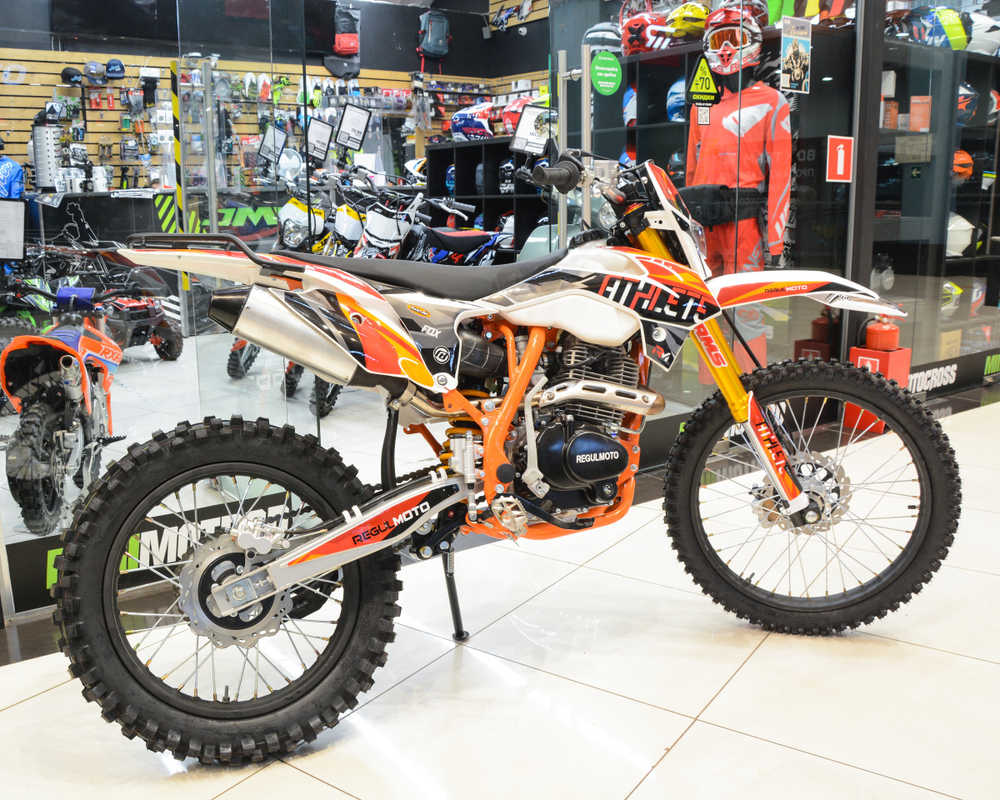 Мотоцикл Regulmoto ATHLETE 250 21/18 2021г. Оранжевый ПТС