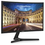 Монитор SAMSUNG C24F396FHI 23,5" (60см), 1920x1080, 16:9, VA, 4ms, 250cd, HDMI, curved, черный, LC24F396FHIXRU