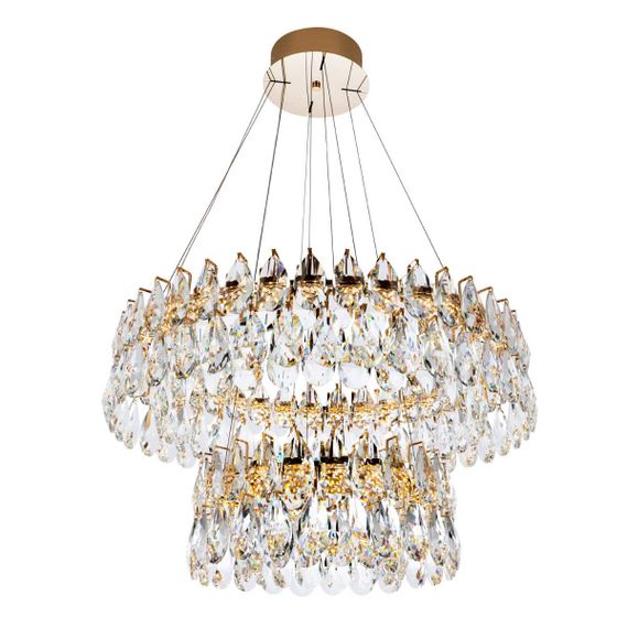 Подвесная светодиодная люстра Modelux Premium ML.6900.800P GD