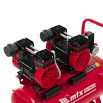 Компрессор безмасляный малошумный SPC 3000/50, 3000 Вт, ресивер 50 л, 520 л/мин// MTX