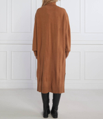 хлопковое платье Sams\u00f8e Sams\u00f8e - коричневый(F22300095)