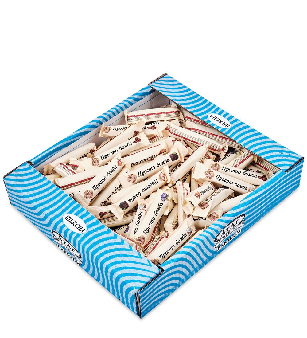 AT-101/1 Вафли глазированные «Просто бомба» 1 кг