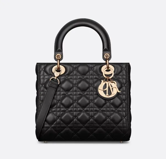 Сумка женская Dior Lady Dior, черный