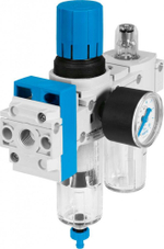Комбинация блоков подготовки воздуха Festo FRC-1/4-DB-7-MINI-KC