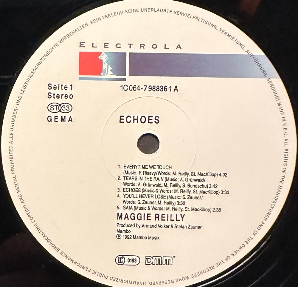 Maggie Reilly - Echoes (Германия 1992г.)