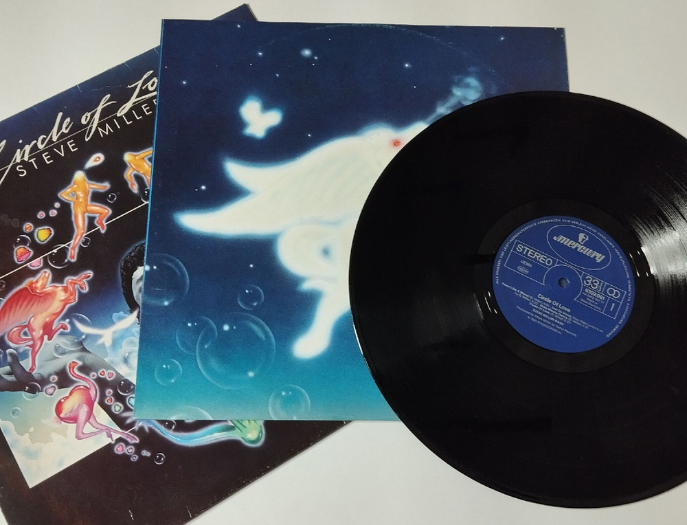 Винтажная виниловая пластинка LP The Steve Miller Band Circle Of Love (Germany 1981)