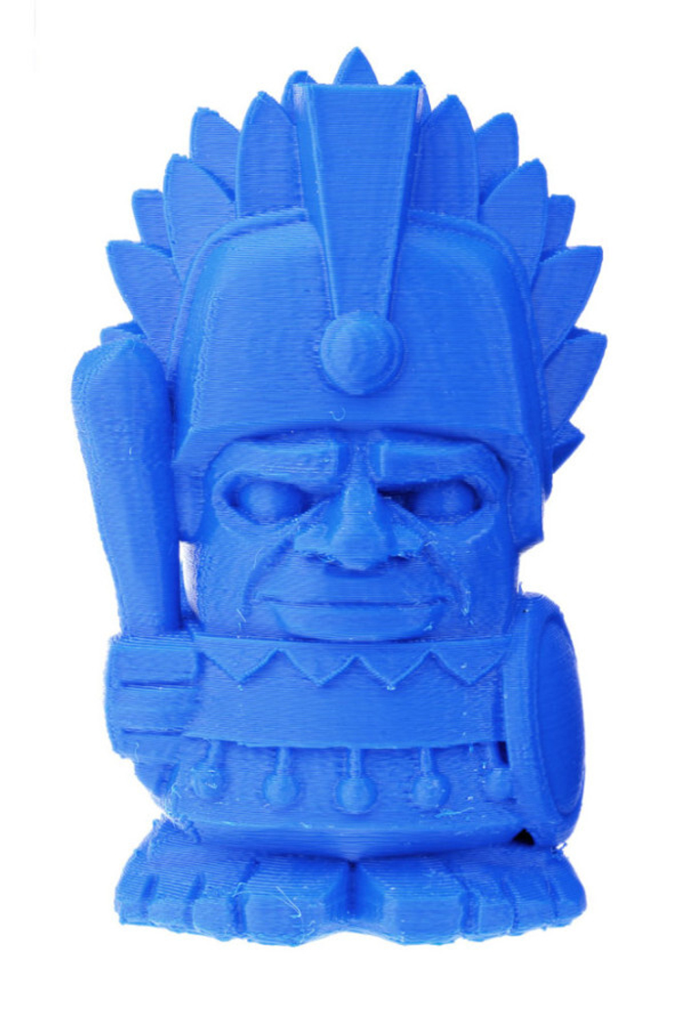 ABS пластик 1,75 для 3D принтера REC голубой 0,75 кг