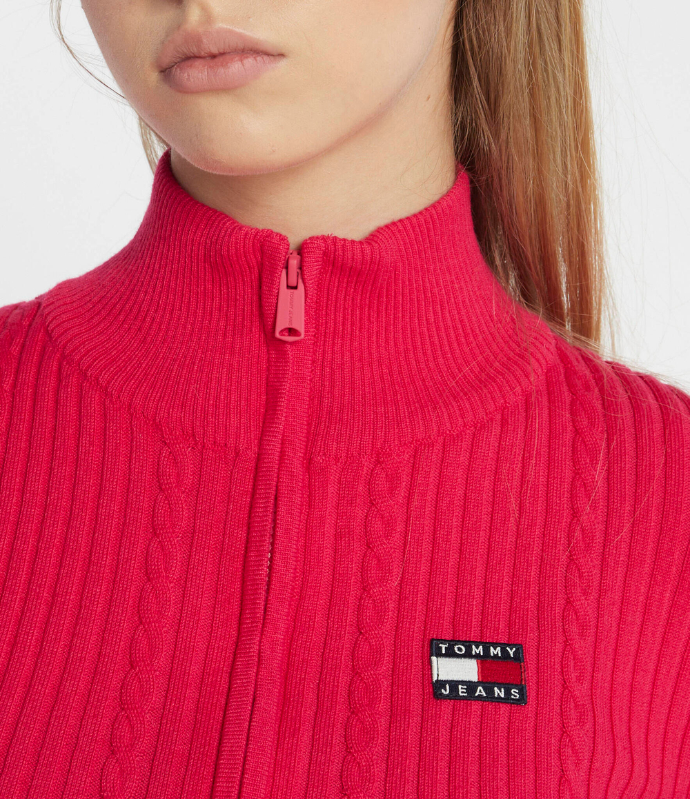 Кардиган Tommy Jeans - розовый(DW0DW16532)