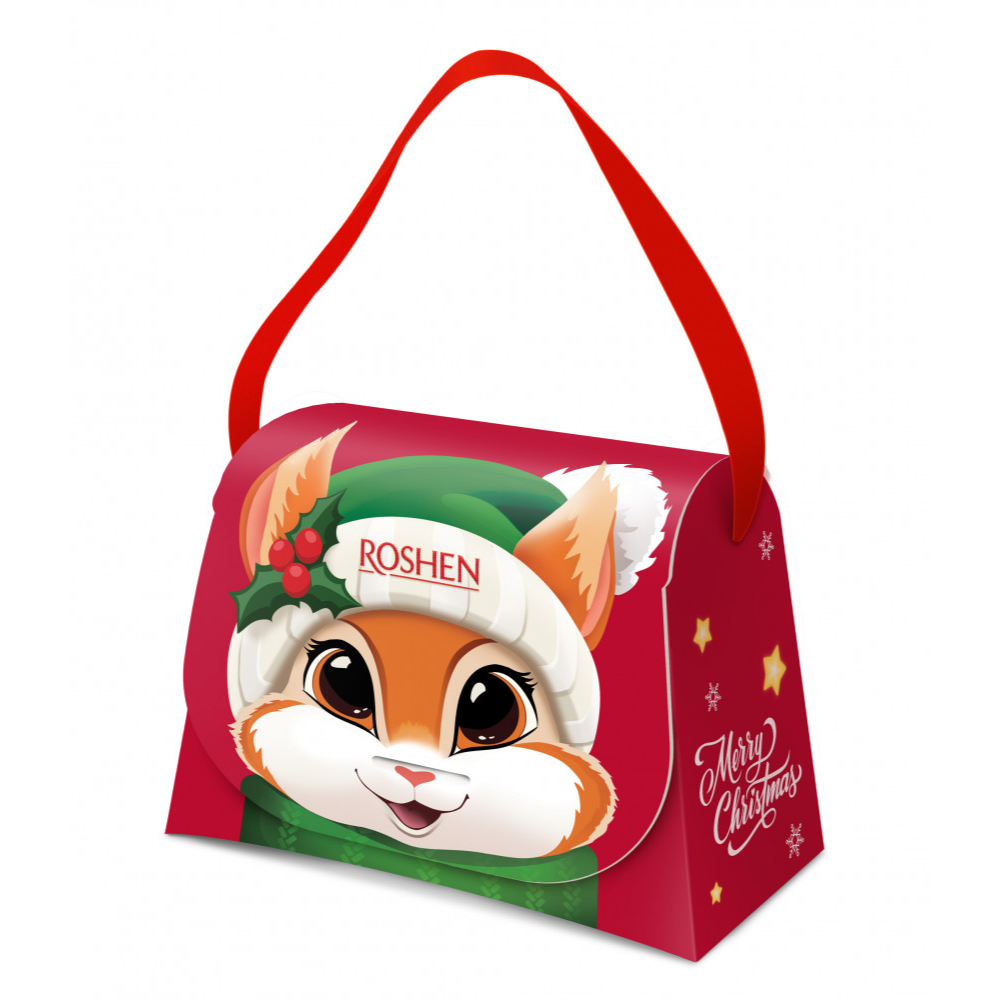 Новогодний подарок Roshen Новогодняя Сумочка 306 гр
