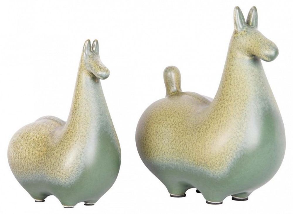 Набор из 2 статуэток Loft it Horse 10283 Green (2 pcs)