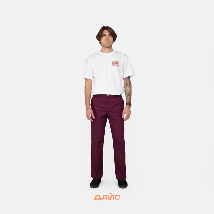 Брюки мужские Dickies Skateboarding Twill Pants артикул:WPSK67MR - купить в магазине Дайс