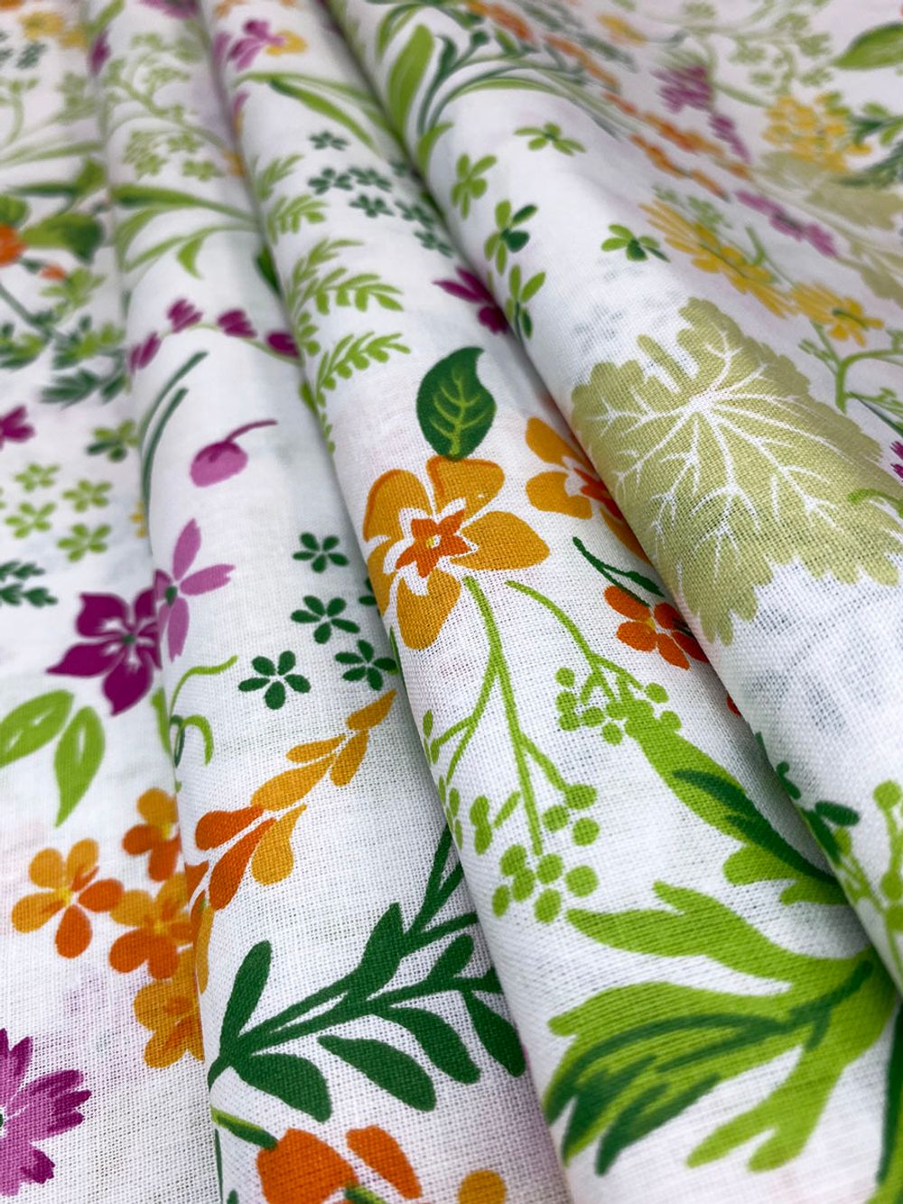 Постельное белье бязь Сказка "Полевые цветы" 2-спальное Наволочка 50х70 см 2 шт Простынь на резинке 160x200 см Пододеяльник 175x215 см