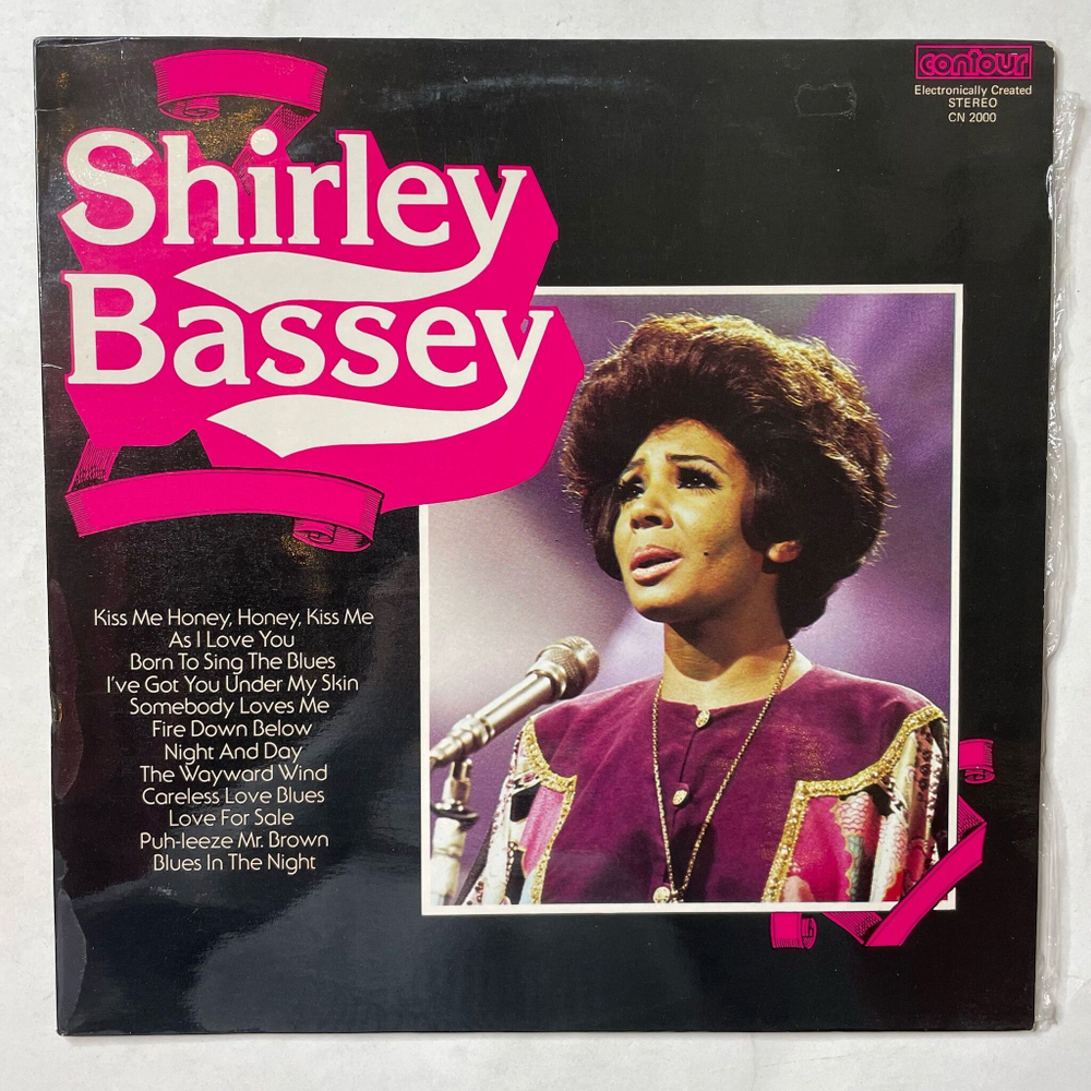Винтажная виниловая пластинка LP Shirley Bassey (UK 1976)