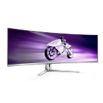 Изогнутый Игровой Монитор 49" PHILIPS 49M2C8900/00/01, QD OLED, 5120x1440, 240Hz, R1800, 350кд/м, 0,03мс, 1 500 000:1, 32:9, 178º/ 178º, 2xHDMI, 1xDP, 1xUSB-C, 1xAudio out, Колонки 4x7,5W DTS Sound, sRGB, VESA 100x100, Регулировка по высоте 120mm, Поворот 20° градусов, Наклон -5°/15° градусов