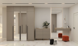 Комод для одежды с 5 ящиками Сиэтл, бежевый