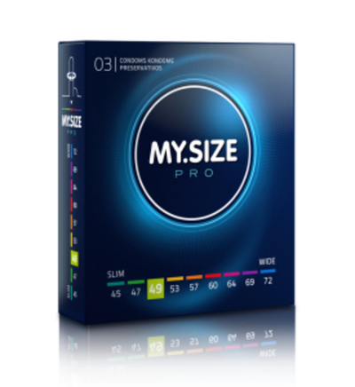 Презервативы MY.SIZE размер 49, 3 шт.
