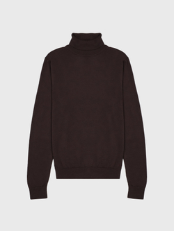 Свитер Calvin Klein Extra Fine Merino Blend Turtleneck Raisin